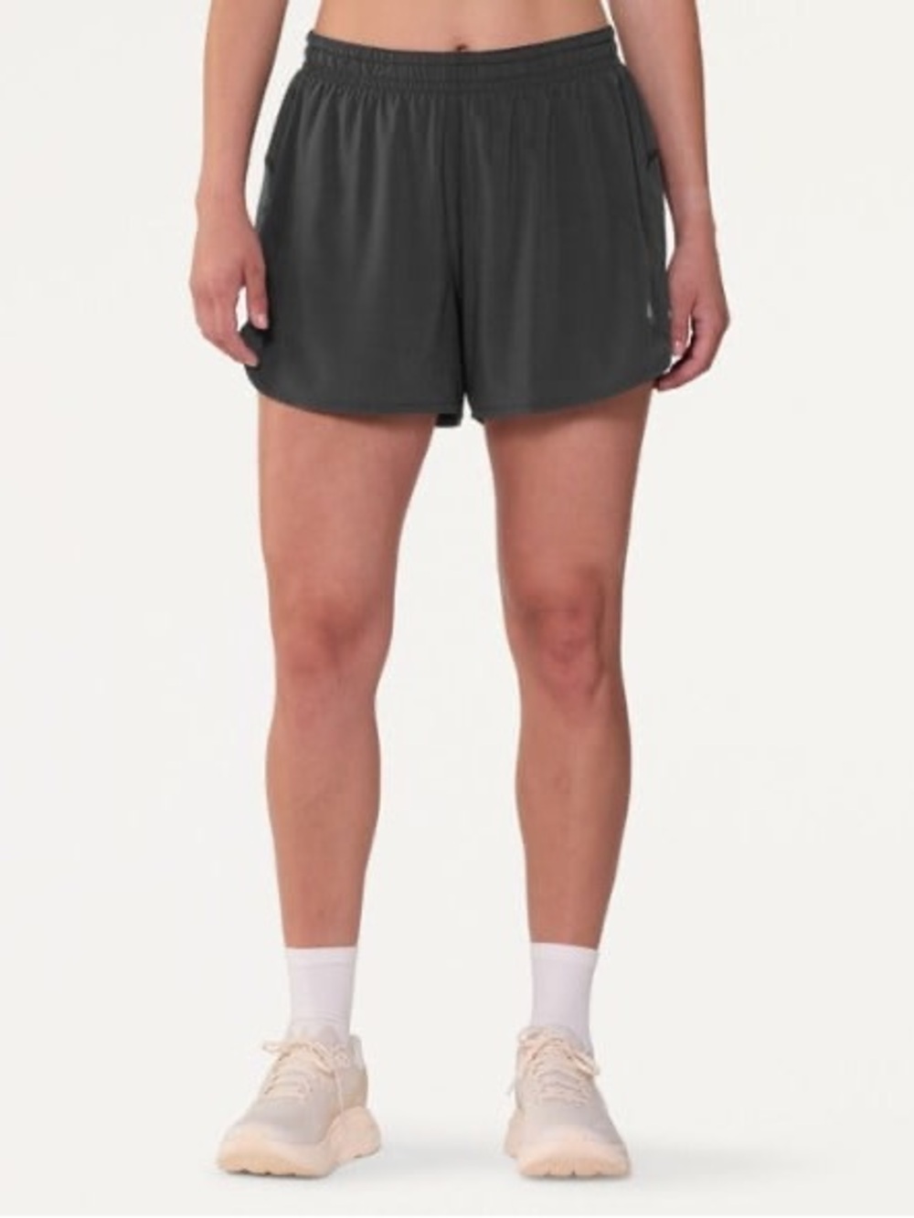 REI Women's Active Pursuits 4” Athletic Shorts - Charcoal Black
